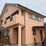 岡山市　K様邸　外壁・屋根塗装・付帯部塗装・波板交換・換気フード交換工事