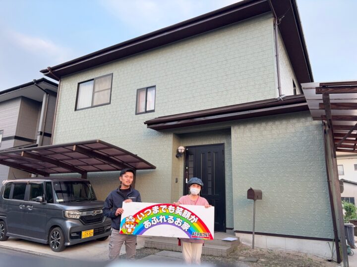 倉敷市　O様邸　外壁屋根塗装