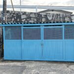 鴨方町　I団地ゴミステーション塗装工事