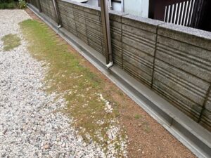 里庄町　F様邸　駐車場雨水排水工事
